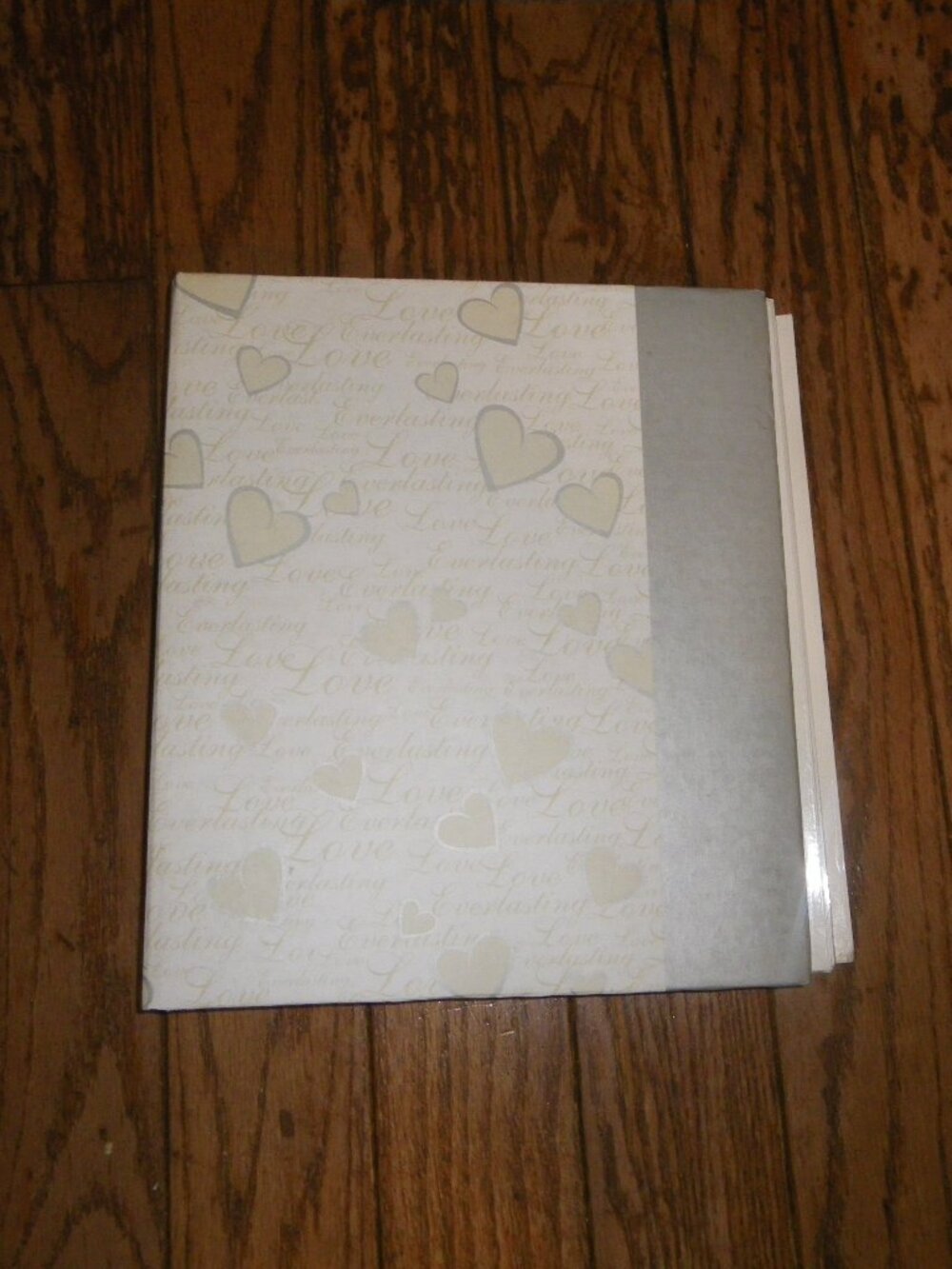 Vintage Target Photo Album / Scrap Book 3 Ring 8 ½” x 11 ½” Love Everlasting